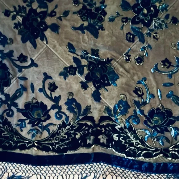 Burnout velvet wrap - Picture 3 of 5